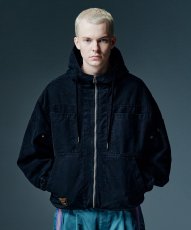 画像8: 【glamb 2026 Winter先行予約】glamb グラム / Remake Hooded Work Jacket (2色展開) (8)