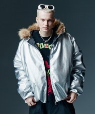 画像22: 【glamb 2026 Winter先行予約】glamb グラム / Synth Leather Puff Jacket (4色展開) (22)