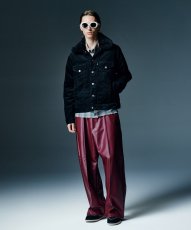 画像23: 【glamb 2026 Winter先行予約】glamb グラム / Synth Leather Baggy Slacks (2色展開) (23)