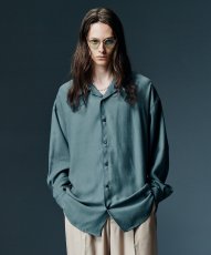 画像8: 【glamb 2026 Winter先行予約】glamb グラム / Grace Open Collar Shirt (3色展開) (8)