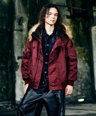 画像32: 【glamb 2026 Winter先行予約】glamb グラム / Luxe Flight Jacket (3色展開) (32)