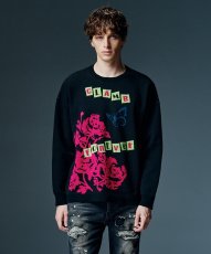 画像9: 【glamb 2026 Winter先行予約】glamb グラム / Punk Graphic Pullover Knit (2色展開) (9)