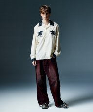画像18: 【glamb 2026 Winter先行予約】glamb グラム / Gloss Flockey Denim Pants (2色展開) (18)