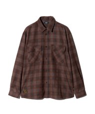 画像3: 【glamb 2026 Winter先行予約】glamb グラム / Mixture Check Shirt (2色展開) (3)