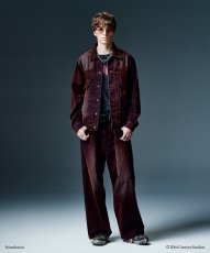 画像11: 【glamb 2026 Winter先行予約】glamb グラム / Gloss Flockey Denim Jacket (2色展開) (11)