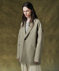 画像6: 【glamb 2026 Winter先行予約】glamb グラム / Single Button Oversize Coat (2色展開) (6)