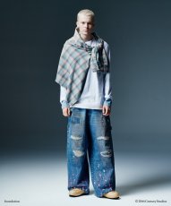 画像24: 【glamb 2026 Winter先行予約】glamb グラム / Bleach Check Shirt (2色展開) (24)