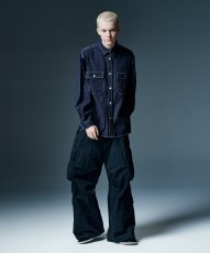 画像15: 【glamb 2026 Winter先行予約】glamb グラム / Eaten Apple Denim Shirt (2色展開) (15)