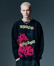 画像8: 【glamb 2026 Winter先行予約】glamb グラム / Punk Graphic Pullover Knit (2色展開) (8)
