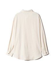 画像4: 【glamb 2026 Winter先行予約】glamb グラム / Grace Open Collar Shirt (3色展開) (4)