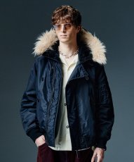 画像18: 【glamb 2026 Winter先行予約】glamb グラム / Luxe Flight Jacket (3色展開) (18)
