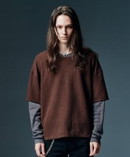画像8: 【glamb 2026 Winter先行予約】glamb グラム / Multi Texture Layered Cutsew (2色展開) (8)