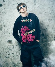 画像19: 【glamb 2026 Winter先行予約】glamb グラム / Punk Graphic Pullover Knit (2色展開) (19)