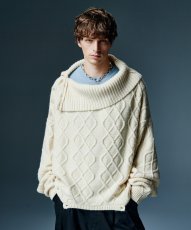 画像13: 【glamb 2026 Winter先行予約】glamb グラム / Double Head Pullover Knit (3色展開) (13)