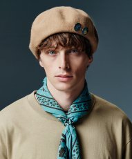画像22: 【glamb 2026 Winter先行予約】glamb グラム / Cinematic Basque Beret (4色展開) (22)