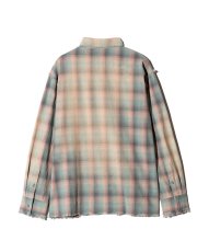 画像3: 【glamb 2026 Winter先行予約】glamb グラム / Bleach Check Shirt (2色展開) (3)