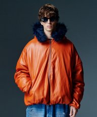 画像19: 【glamb 2026 Winter先行予約】glamb グラム / Synth Leather Puff Jacket (4色展開) (19)