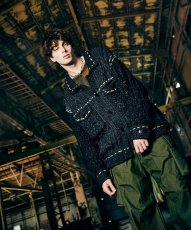 画像19: 【glamb 2026 Winter先行予約】glamb グラム / Damage Knit Jacket (2色展開) (19)