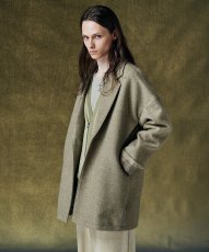画像7: 【glamb 2026 Winter先行予約】glamb グラム / Single Button Oversize Coat (2色展開) (7)