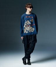 画像11: 【glamb 2026 Winter先行予約】glamb グラム / Punk Graphic Pullover Knit (2色展開) (11)
