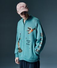 画像10: 【glamb 2026 Winter先行予約】glamb グラム / Jacquard Knit Blouson (2色展開) (10)