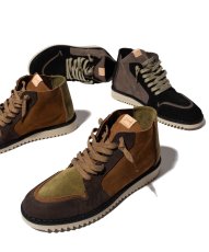 画像8: 【glamb 2026 Winter先行予約】glamb グラム / Leather Mid-Cut Sneakers (2色展開) (8)