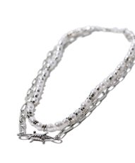 画像3: 【glamb 2026 Winter先行予約】glamb グラム / Pearl Punk Necklace (1色展開) (3)