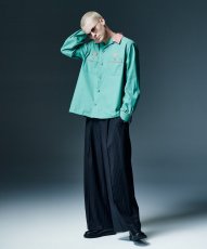 画像17: 【glamb 2026 Winter先行予約】glamb グラム / Chemical Burn Bowling Shirt (2色展開) (17)