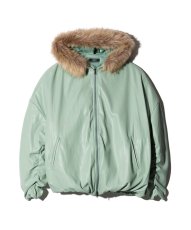 画像3: 【glamb 2026 Winter先行予約】glamb グラム / Synth Leather Puff Jacket (4色展開) (3)