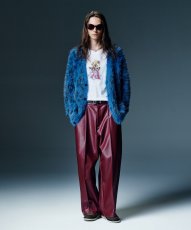 画像28: 【glamb 2026 Winter先行予約】glamb グラム / Synth Leather Baggy Slacks (2色展開) (28)
