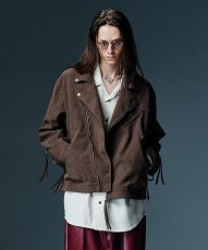 画像15: 【glamb 2026 Winter先行予約】glamb グラム / Loose Riders Jacket (2色展開) (15)