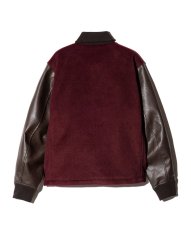 画像3: 【glamb 2026 Winter先行予約】glamb グラム / Collared Stadium Jacket (2色展開) (3)
