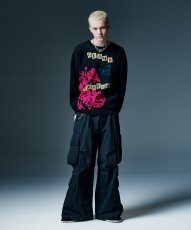 画像14: 【glamb 2026 Winter先行予約】glamb グラム / Punk Graphic Pullover Knit (2色展開) (14)