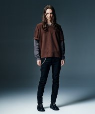 画像14: 【glamb 2026 Winter先行予約】glamb グラム / Multi Texture Layered Cutsew (2色展開) (14)