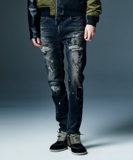 画像15: 【glamb 2026 Winter先行予約】glamb グラム / Heavy Remake Slim Denim (2色展開) (15)