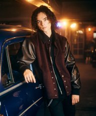 画像25: 【glamb 2026 Winter先行予約】glamb グラム / Collared Stadium Jacket (2色展開) (25)