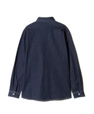 画像3: 【glamb 2026 Winter先行予約】glamb グラム / Eaten Apple Denim Shirt (2色展開) (3)