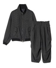 画像2: 【glamb 2026 Winter先行予約】glamb グラム / Damage Houndstooth Set Up (2色展開) (2)