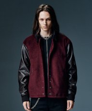 画像12: 【glamb 2026 Winter先行予約】glamb グラム / Collared Stadium Jacket (2色展開) (12)