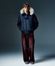 画像20: 【glamb 2026 Winter先行予約】glamb グラム / Gloss Flockey Denim Pants (2色展開) (20)