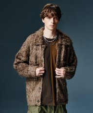 画像6: 【glamb 2026 Winter先行予約】glamb グラム / Shaggy Knit Shirt Cardigan (2色展開) (6)
