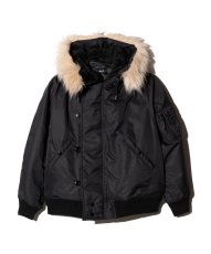 画像2: 【glamb 2026 Winter先行予約】glamb グラム / Luxe Flight Jacket (3色展開) (2)