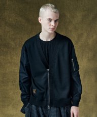 画像11: 【glamb 2026 Winter先行予約】glamb グラム / Bomber Cardigan (2色展開) (11)
