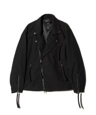 画像2: 【glamb 2026 Winter先行予約】glamb グラム / Loose Riders Jacket (2色展開) (2)