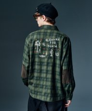 画像11: 【glamb 2026 Winter先行予約】glamb グラム / Mixture Check Shirt (2色展開) (11)