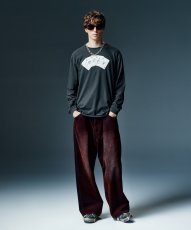 画像14: 【glamb 2026 Winter先行予約】glamb グラム / Gloss Flockey Denim Pants (2色展開) (14)