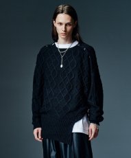 画像15: 【glamb 2026 Winter先行予約】glamb グラム / Double Head Pullover Knit (3色展開) (15)