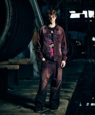 画像21: 【glamb 2026 Winter先行予約】glamb グラム / Gloss Flockey Denim Jacket (2色展開) (21)