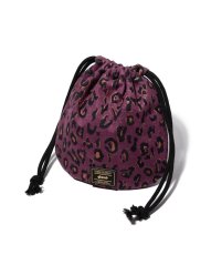 画像2: 【glamb 2026 Winter先行予約】glamb グラム / Leopard Drawstring Bag (3色展開) (2)