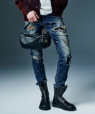 画像19: 【glamb 2026 Winter先行予約】glamb グラム / Double Zip Combat Boots (2色展開) (19)